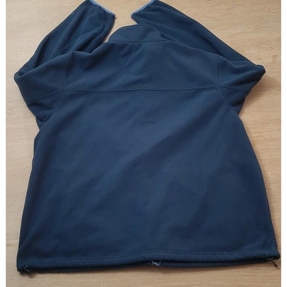 LL Bean Polartec Jacket Full Zip Size XL Mens Blue Fleece Item OGCF7 - Picture 3 of 13